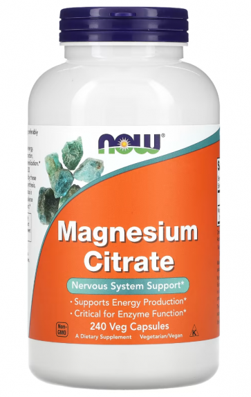 MAGNESIUM CITRATE CAPS  240 VCAPS Now foods
