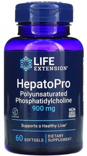 HepatoPro Polyunsaturated Phosphatidylcholine 900 mg, 60 softgels