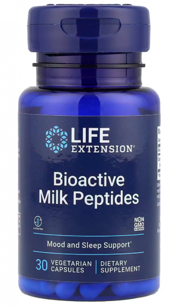Bioactive Milk Peptides 30 vegetarian capsules Life Extension