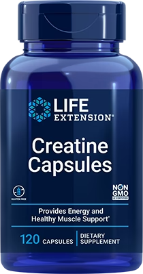 Creatine 120 Capsules Life Extension