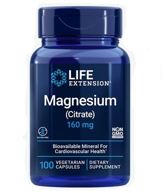 Magnesium Critate 160mg 100 vcaps LIFE Extension