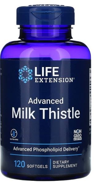 Advanced Milk Thistle 120 softgels Life Extension