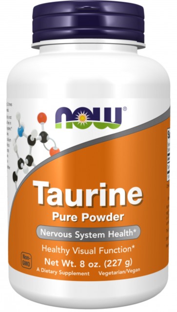 Taurine Pure Powder, 8 oz (227 g) Now foods