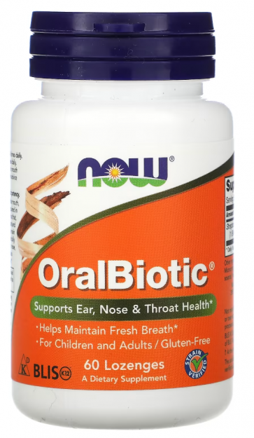 OralBiotic, 60 Lozenges (500 Billion CFU per Lozenge)