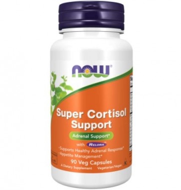 Super Cortisol support 90 veg caps NOW Foods