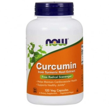 Curcumin 120 veg caps  NOW foods