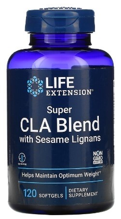 Super CLA Blend with Sesame Lignans 120 softgels LIFE Extension