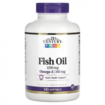 Fish Oil, 1,200 mg, 140 Softgels