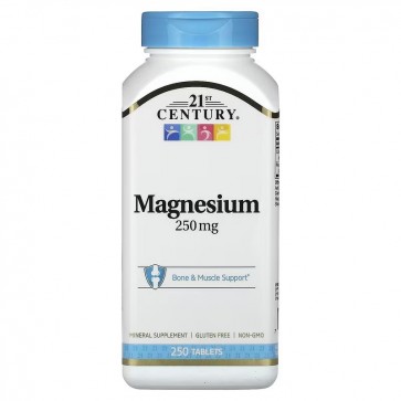 Magnesium, 250 mg, 250 Tablets