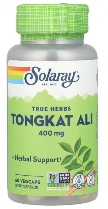 Tongkat Ali, 400 mg, 60 VegCaps Solaray