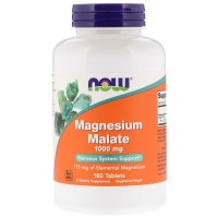 Magnesio Malate  1000mg NOW foods