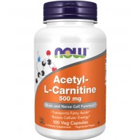 Acetyl-l-carnitine 500mg 100cp NOW Foods